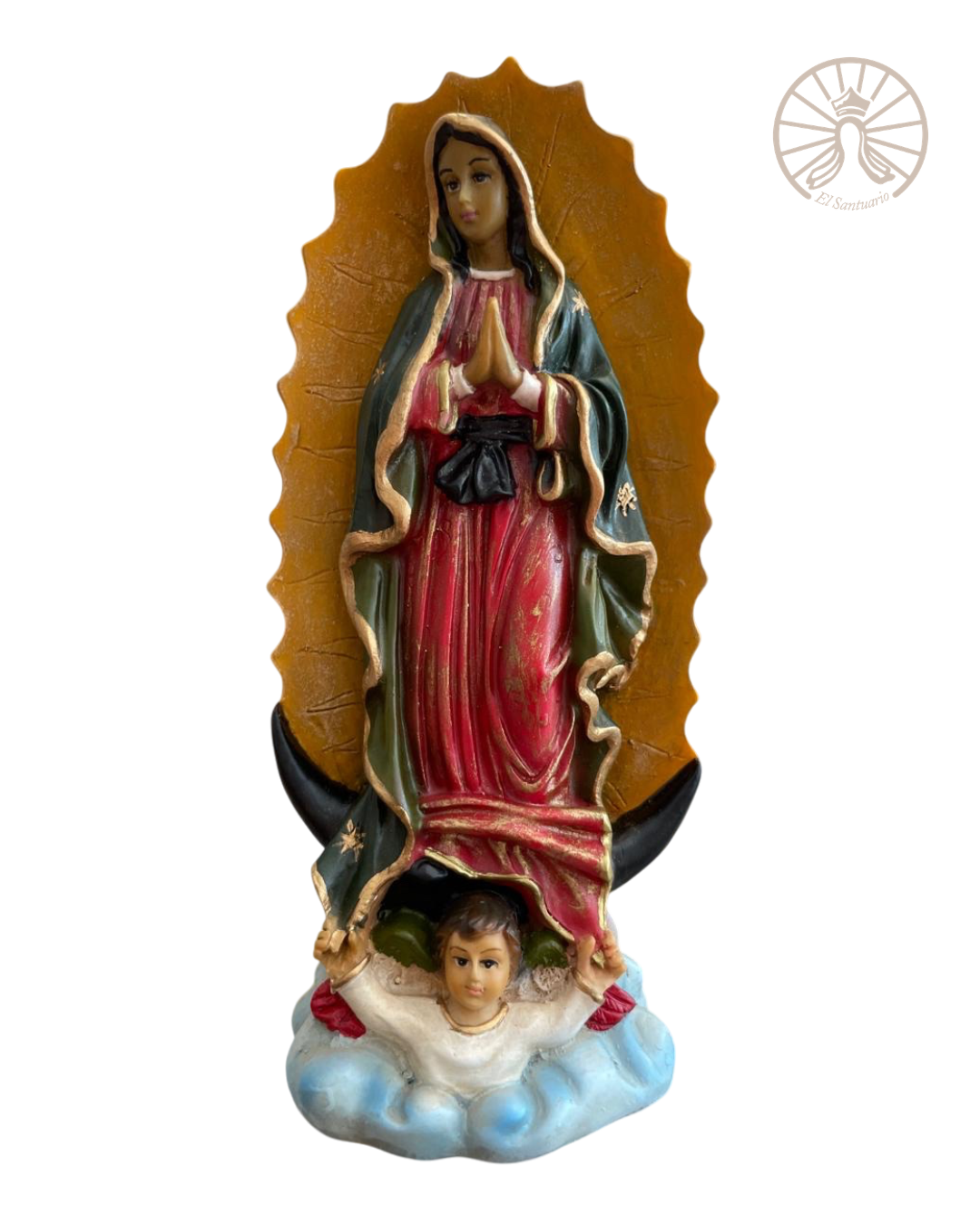 Virgen de Guadalupe 12 cm