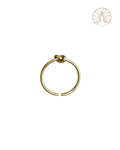 Anillo con nudo [dorado]