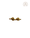 Aretes nudo [dorado]