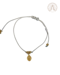 Pulsera Medalla Milagrosa (Gris)