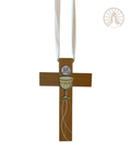 Cruz colgante Cáliz y Eucaristía